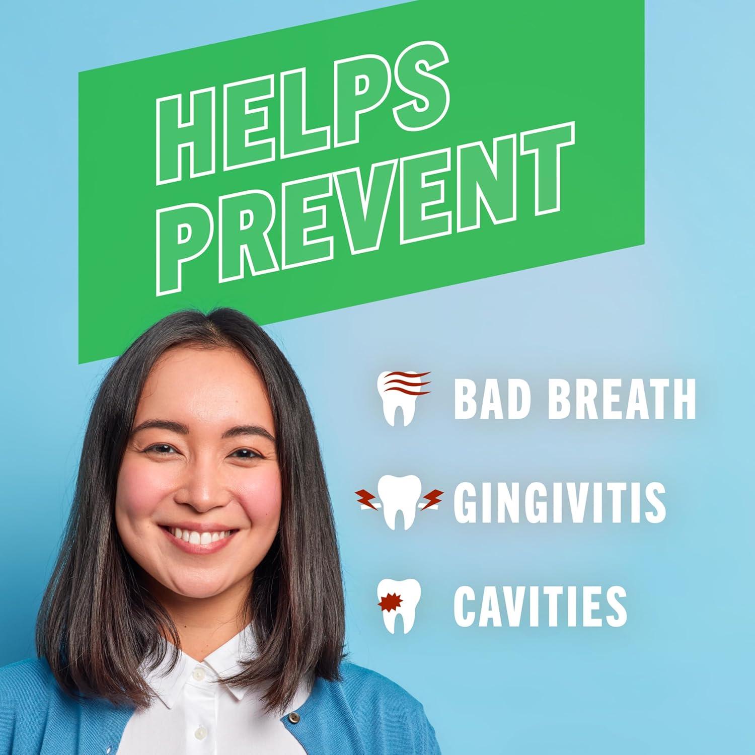 image:imageTheraBreath Deep Clean Toothpaste Kills 999 of Germs That Cause Bad Breath Gingivitis amp Plaque 1 Gentle Teeth Whitening with Fluoride for Anticavity Protection Fresh Mint 4 Oz 2PackToothpaste