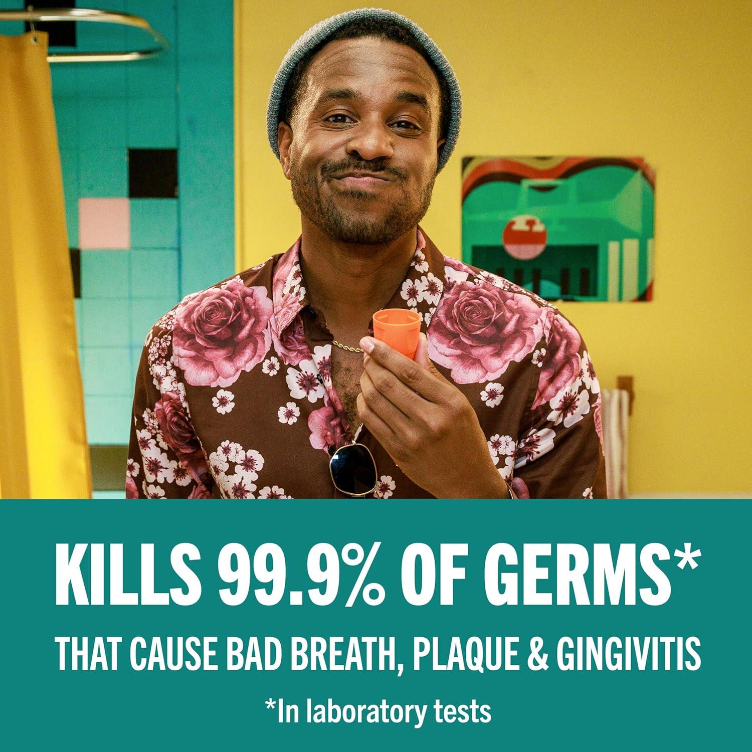 image:imageTheraBreath Deep Clean Toothpaste Kills 999 of Germs That Cause Bad Breath Gingivitis amp Plaque 1 Gentle Teeth Whitening with Fluoride for Anticavity Protection Fresh Mint 4 Oz 2PackMouthwash