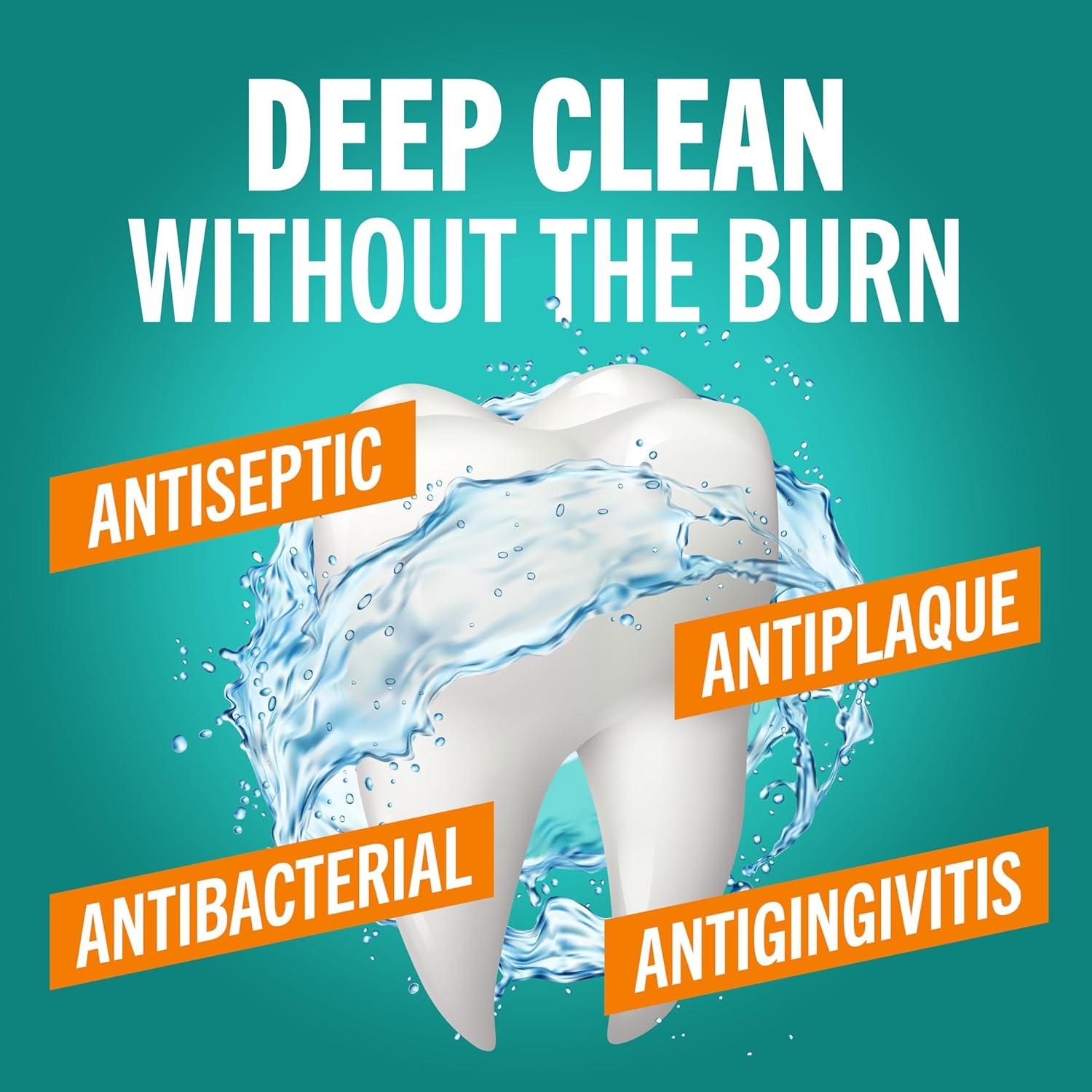image:imageTheraBreath Deep Clean Toothpaste Kills 999 of Germs That Cause Bad Breath Gingivitis amp Plaque 1 Gentle Teeth Whitening with Fluoride for Anticavity Protection Fresh Mint 4 Oz 2PackMouthwash