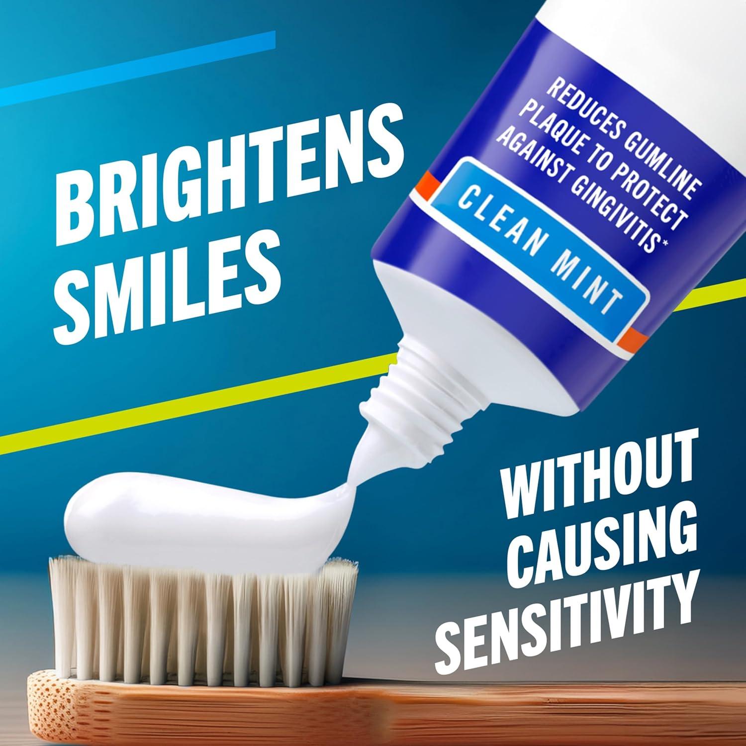 image:imageTheraBreath Healthy Gums Oral Rinse Antigingivitis Clean Mint Flavor Dentist Formulated to Help Prevent Gingivitis and Support Gum Health Alcohol Free 16 Fl Oz Pack of 2Toothpaste
