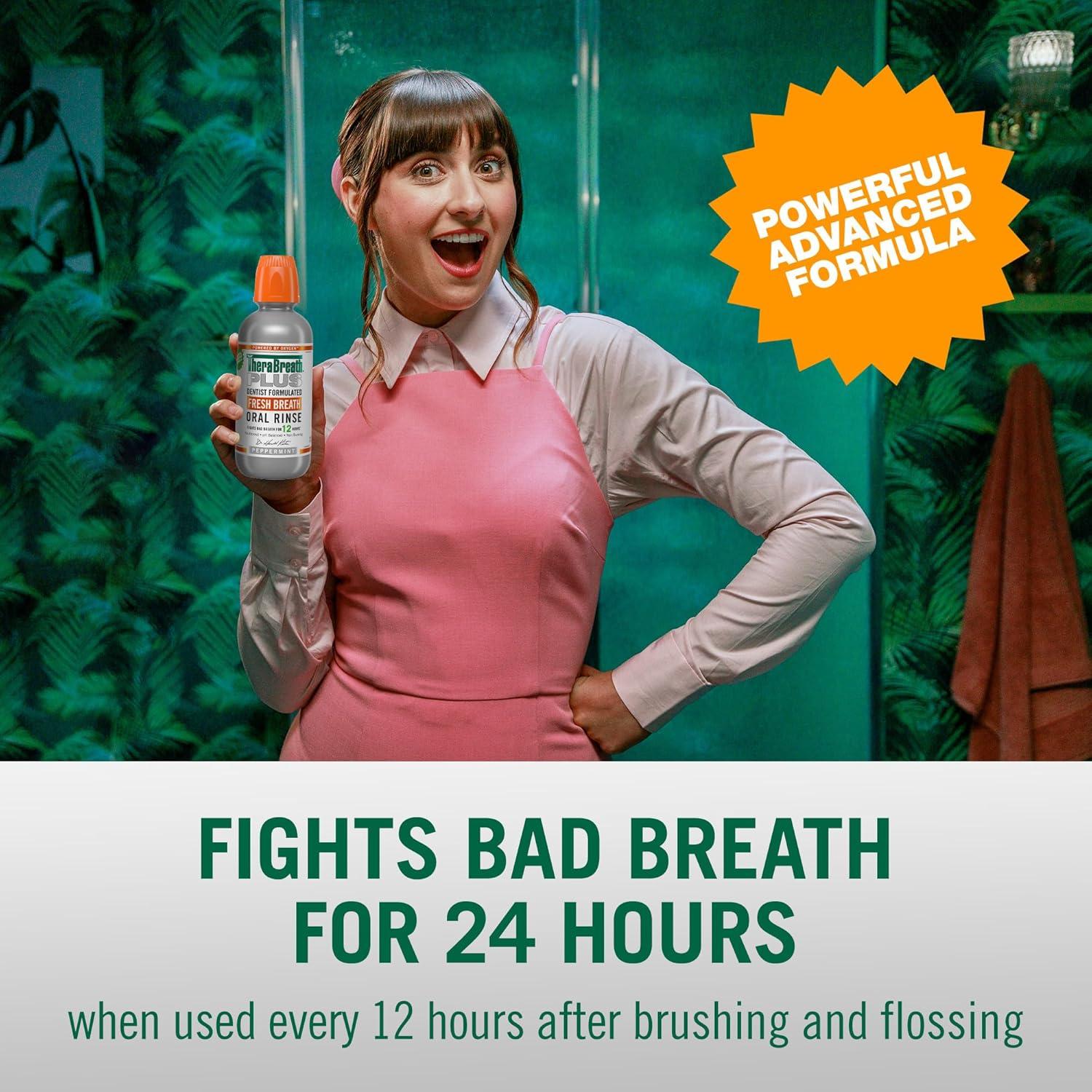 image:imageTheraBreath 12Hour Plus Oral Rinse16 Fl Oz Pack of 2