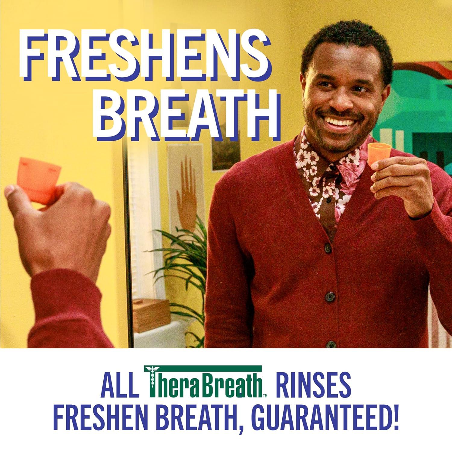 image:imageTheraBreath Healthy Gums Oral Rinse Antigingivitis Clean Mint Flavor Dentist Formulated to Help Prevent Gingivitis and Support Gum Health Alcohol Free 1 Liter