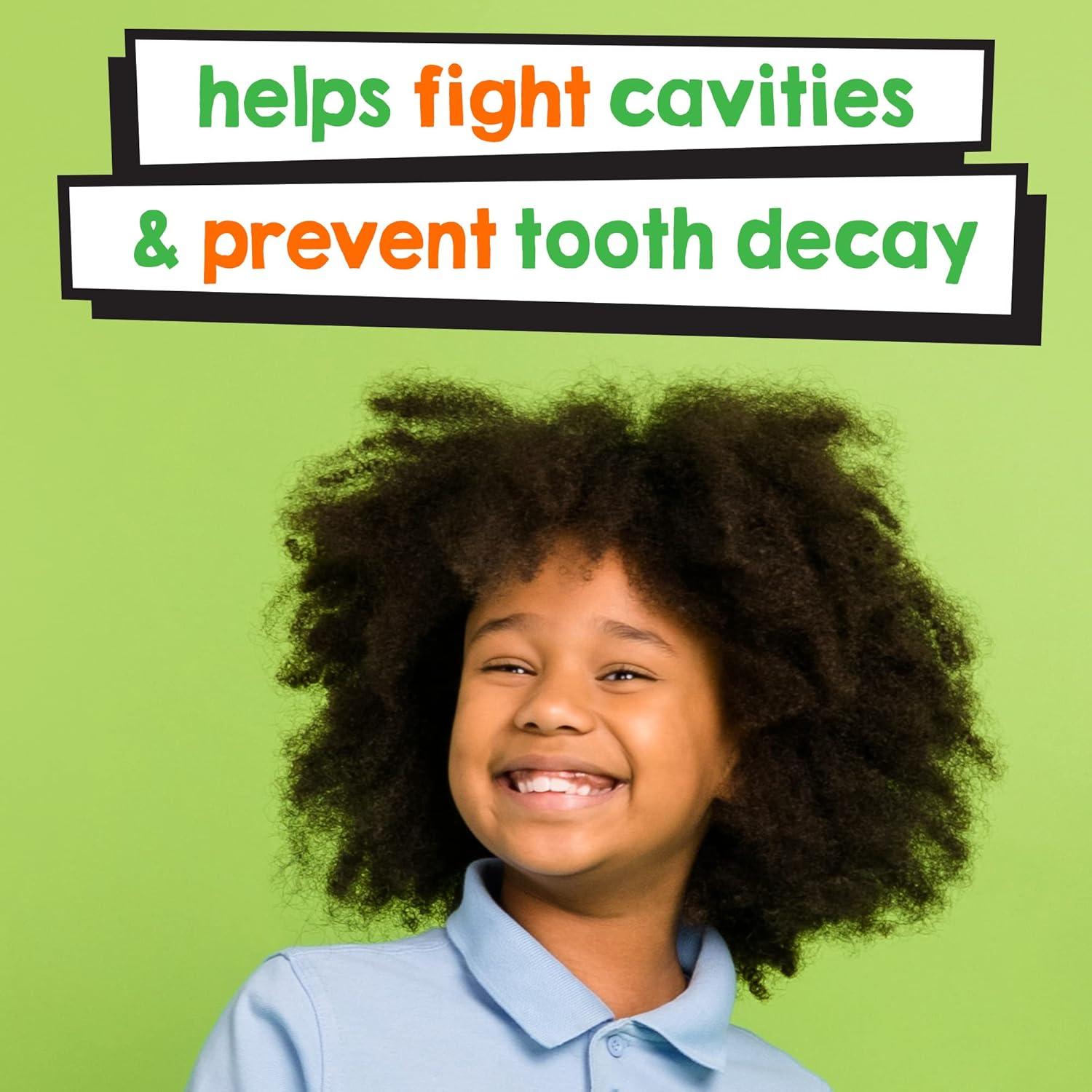 image:imageTheraBreath Kids Anticavity Fluoride Oral Rinse Strengthens Teeth amp Enamel Alcohol Free amp Dye Free Certified Organic Bubblegum Blast Flavor 16 Fl ozOrganic Wacky Watermelon Mouthwash
