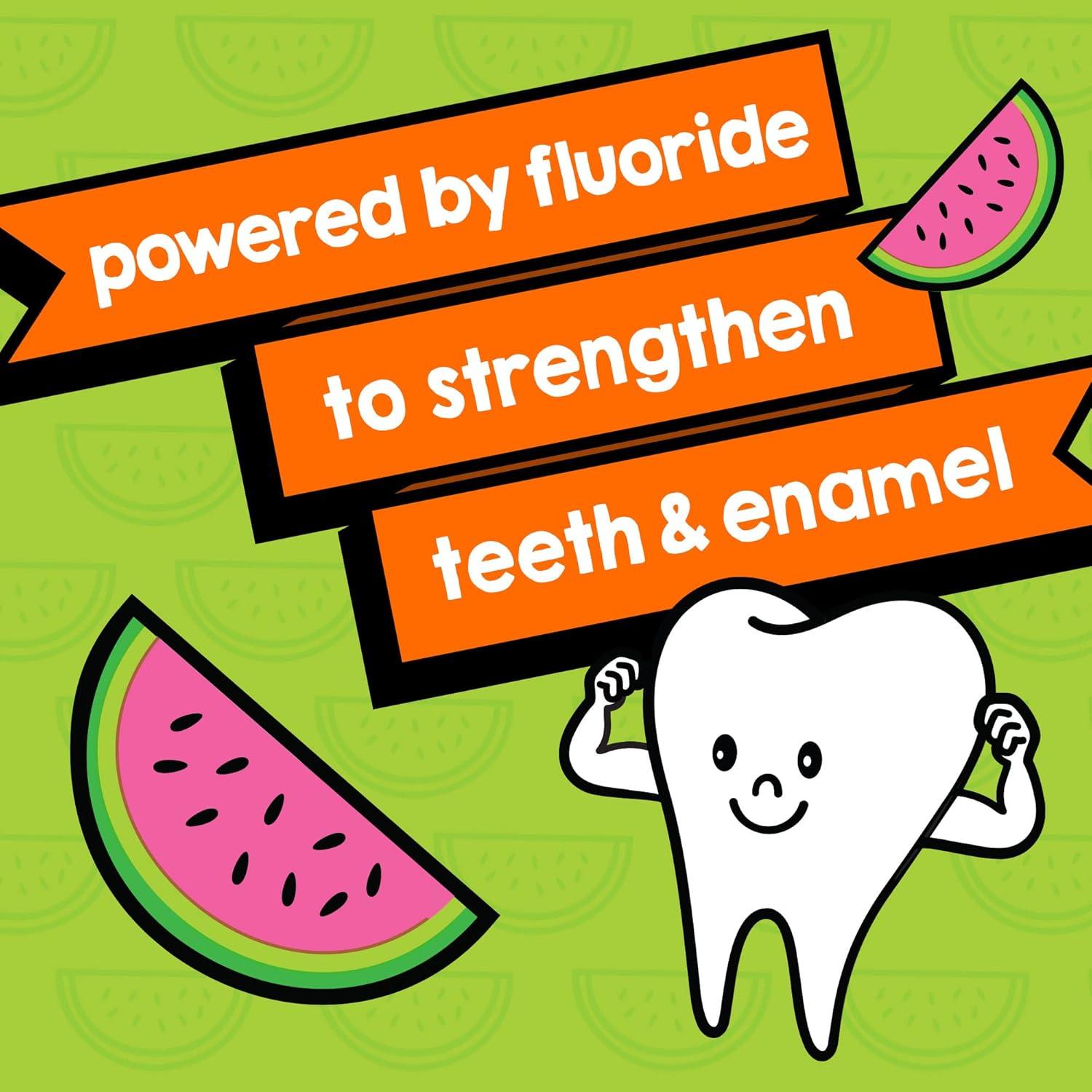 image:imageTheraBreath Kids Anticavity Fluoride Oral Rinse Strengthens Teeth amp Enamel Alcohol Free amp Dye Free Certified Organic Bubblegum Blast Flavor 16 Fl ozOrganic Wacky Watermelon Mouthwash