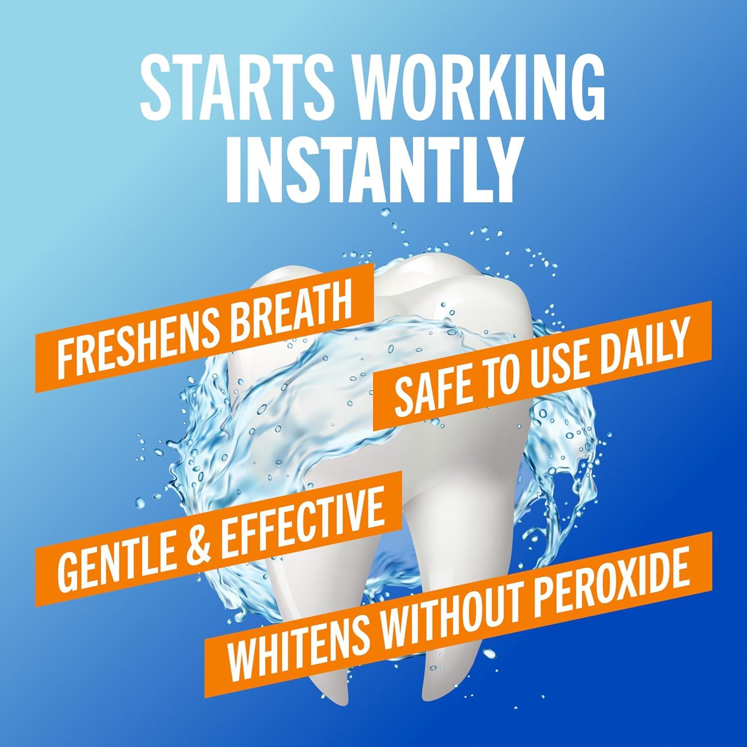 image:imageTheraBreath Whitening Mouthwash Dazzling Mint Dentist Formulated 1 Liter