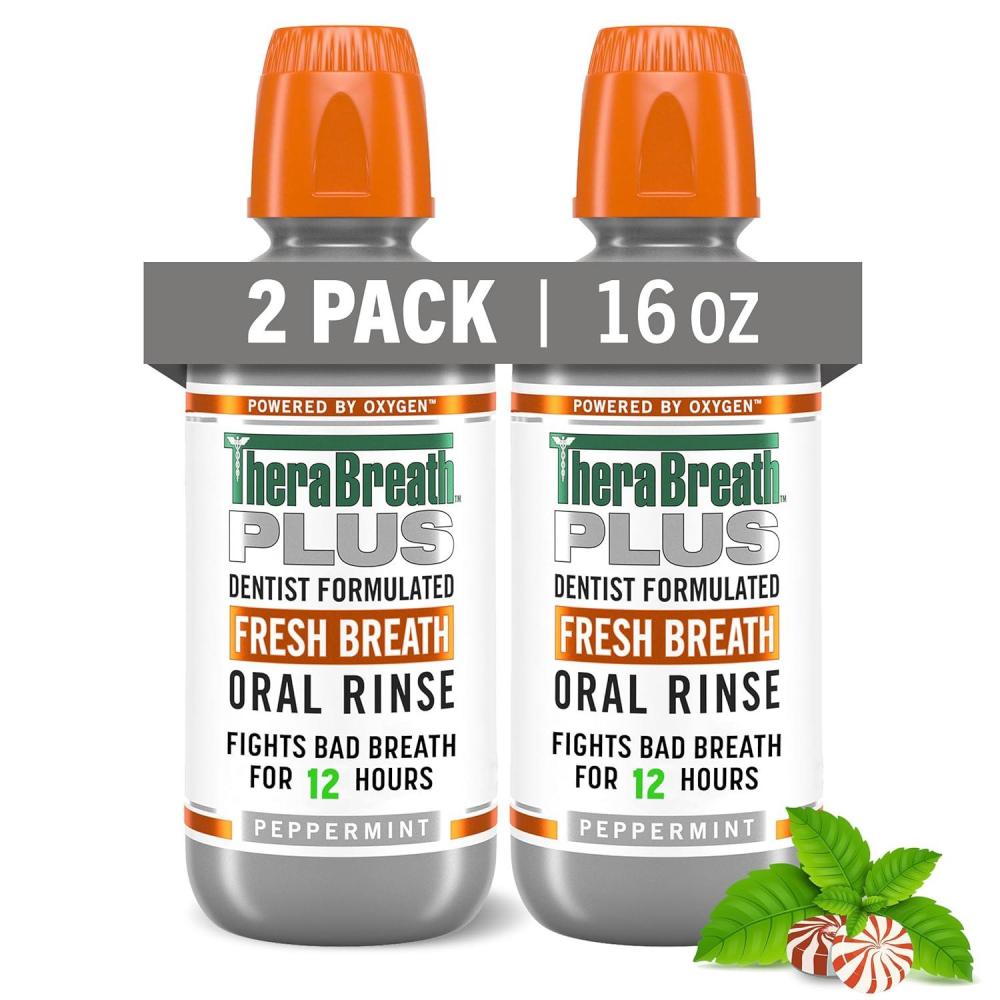 image:imageTheraBreath 12Hour Plus Oral Rinse16 Fl Oz Pack of 2