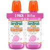 image:imageTheraBreath Kids Anticavity Fluoride Oral Rinse Strengthens Teeth amp Enamel Alcohol Free amp Dye Free Certified Organic Bubblegum Blast Flavor 16 Fl Oz 2Pack